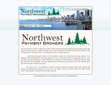 Tablet Screenshot of nwpaymentbrokers.com
